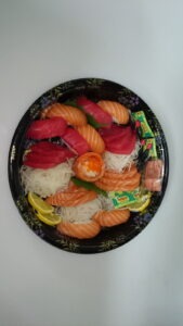 Salmon Tuna Rice & Sashimi