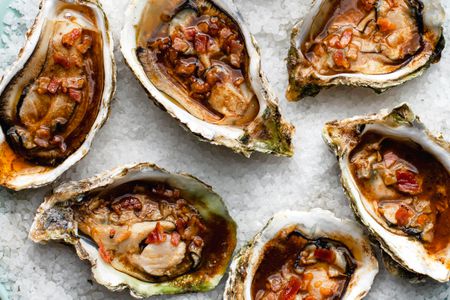 The list of items that may be consumed in Australia in substitute of oysters without becoming ill