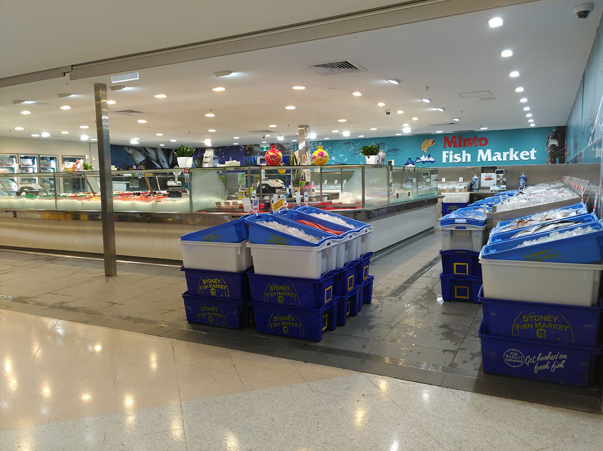 <span>WELCOME TO</span>                             CASULA FISH MARKET & MINTO FISH MARKET